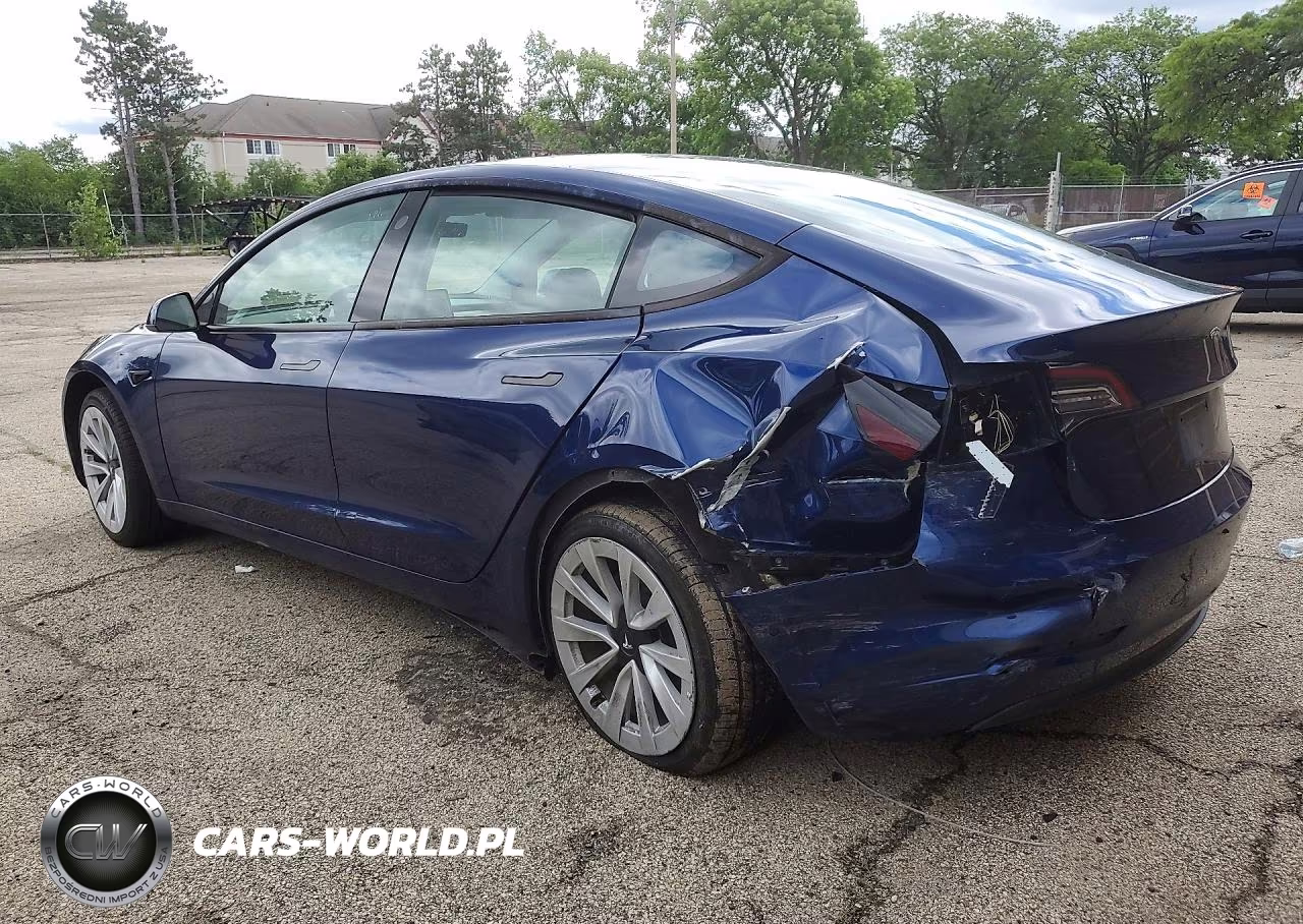 2022 Tesla Model 3 VIN:5YJ3E1EA0NF371576 - 2