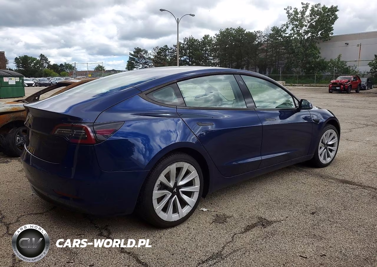 2022 Tesla Model 3 VIN:5YJ3E1EA0NF371576 - 3