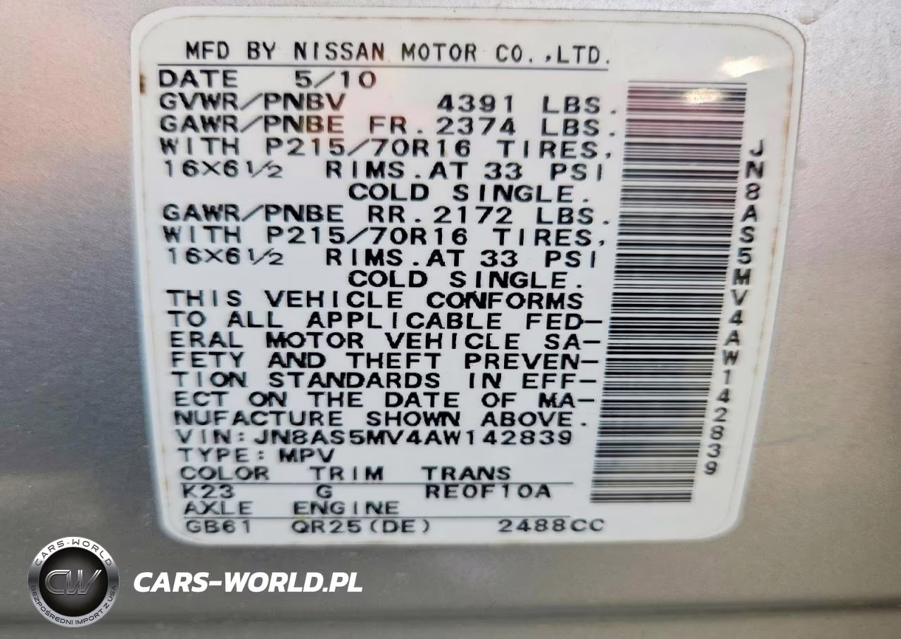 2010 Nissan Rogue VIN:JN8AS5MV4AW142839 - 13