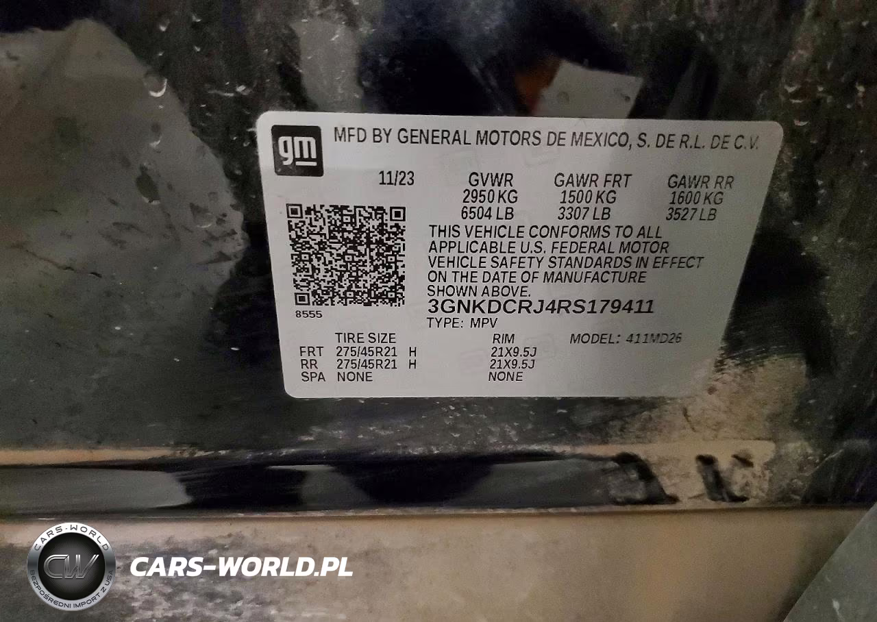 2024 Chevrolet Blazer Rs VIN:3GNKDCRJ4RS179411 - 13