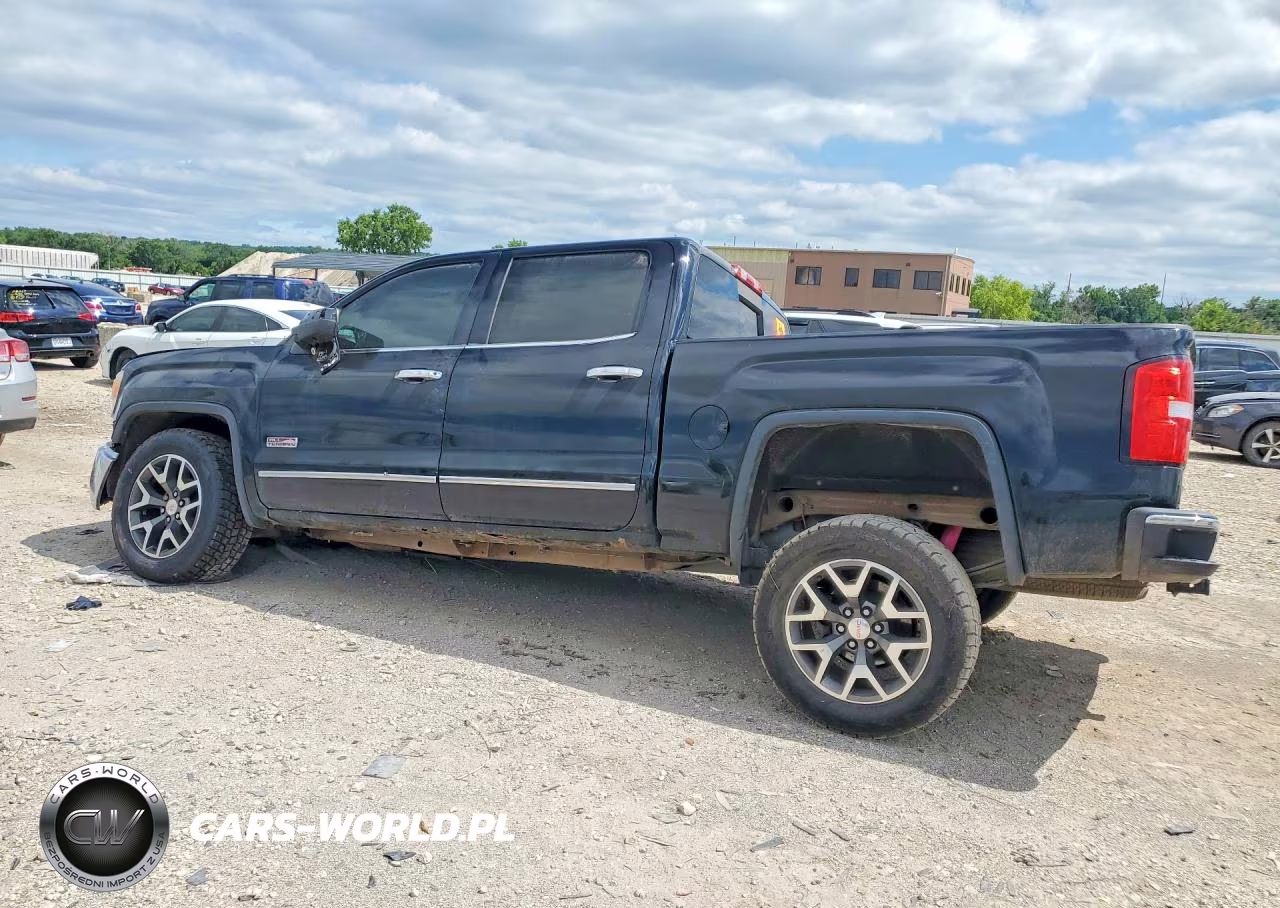 2014 GMC Sierra K1500 Slt VIN:3GTU2VEC8EG132163 - 2