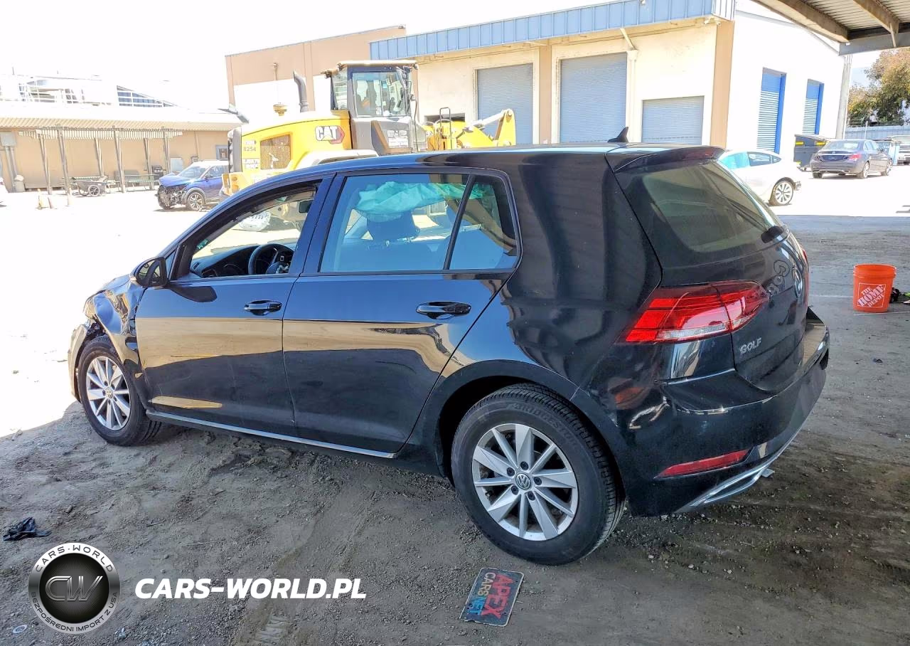 2019 Volkswagen Golf S VIN:3VWG57AU7KM035710 - 2