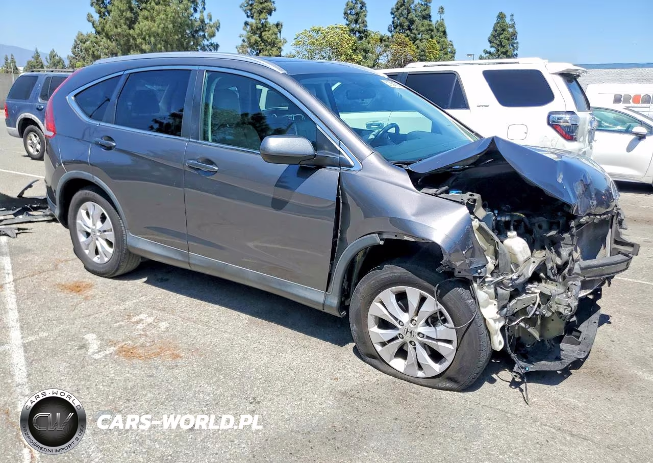 2013 Honda Cr-V Exl VIN:2HKRM3H79DH518938 - 4