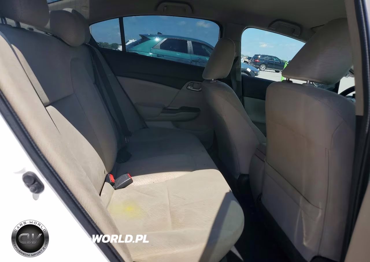 2013 Honda Civic Lx VIN:19XFB2F53DE005189 - 10
