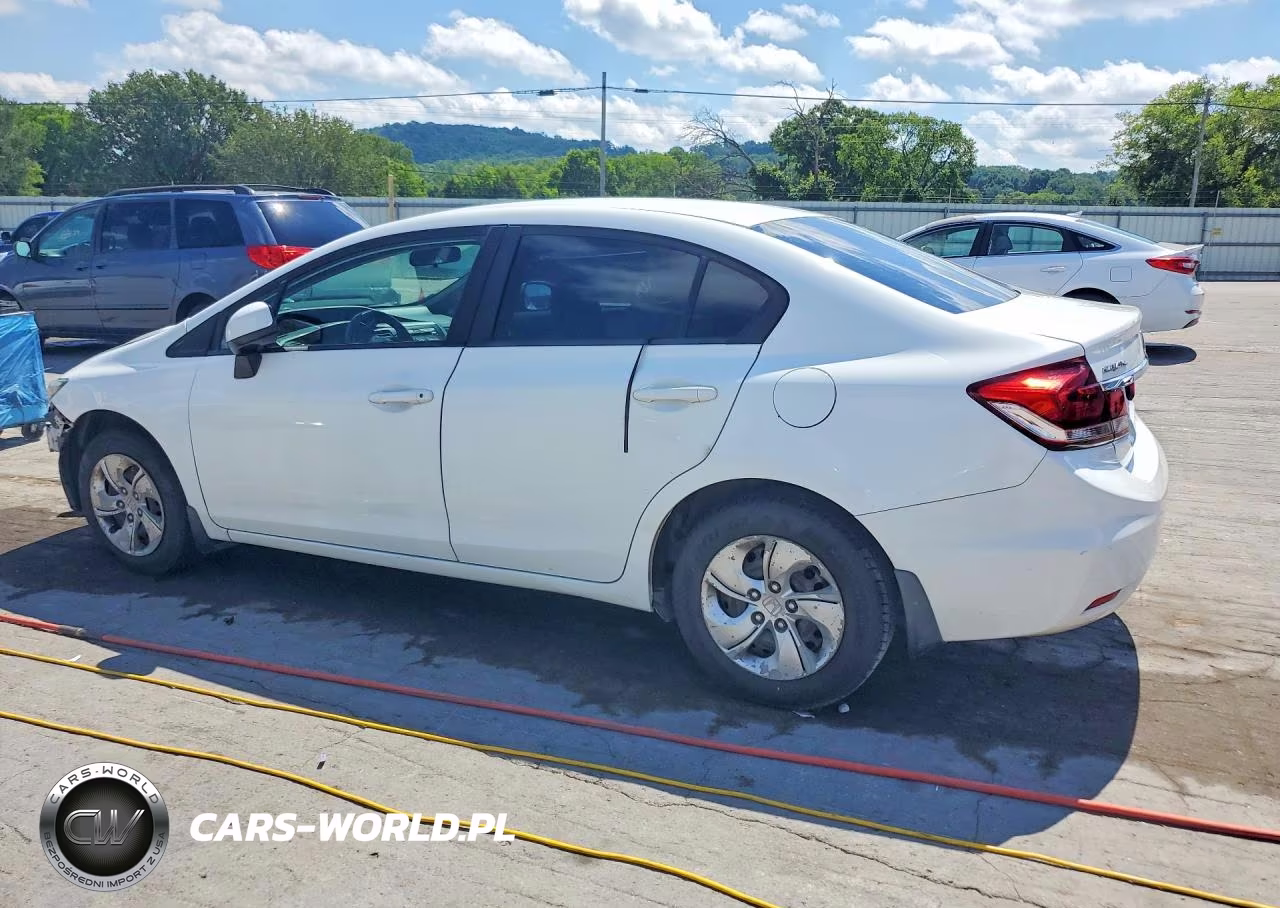 2013 Honda Civic Lx VIN:19XFB2F53DE005189 - 2