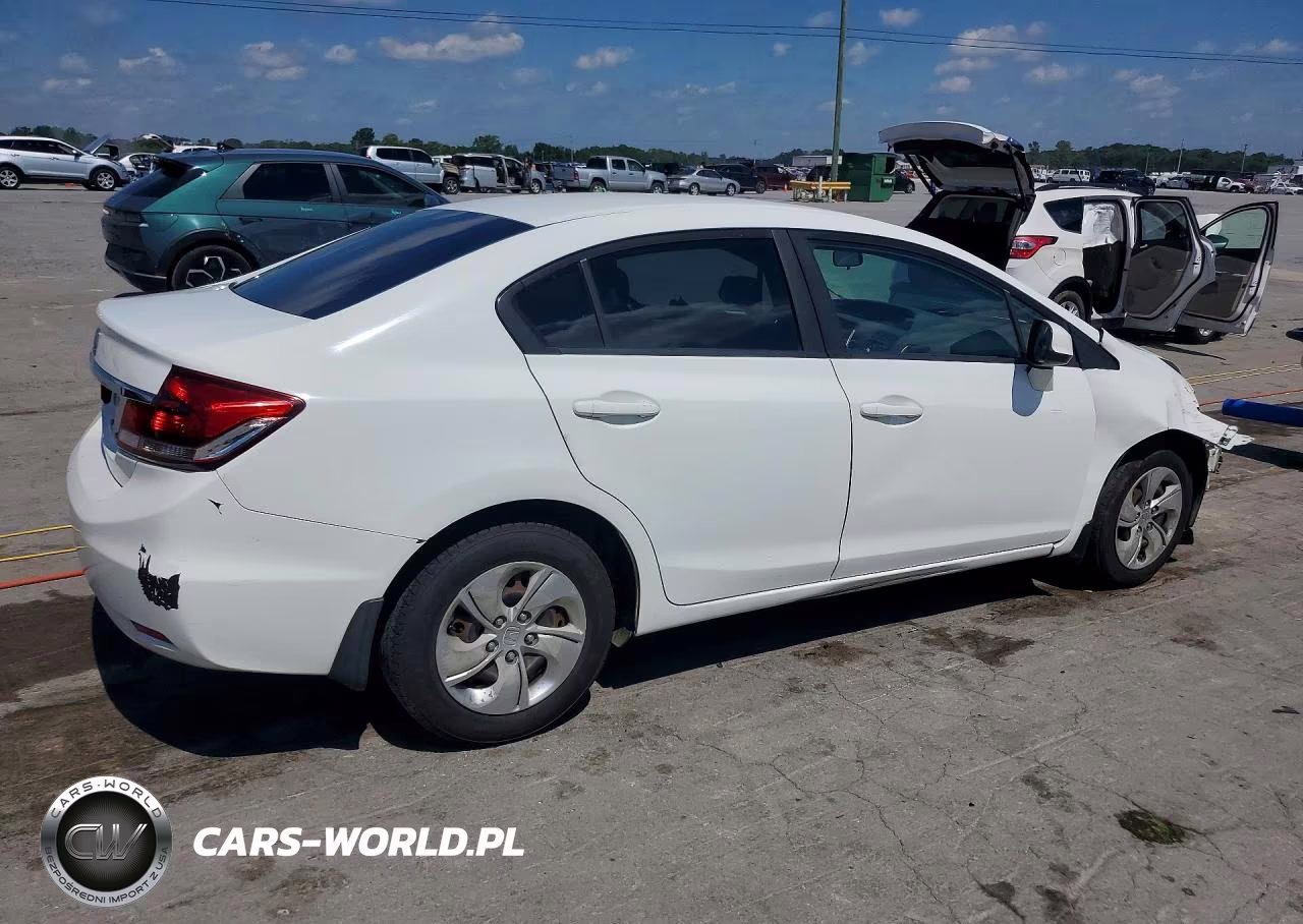 2013 Honda Civic Lx VIN:19XFB2F53DE005189 - 3