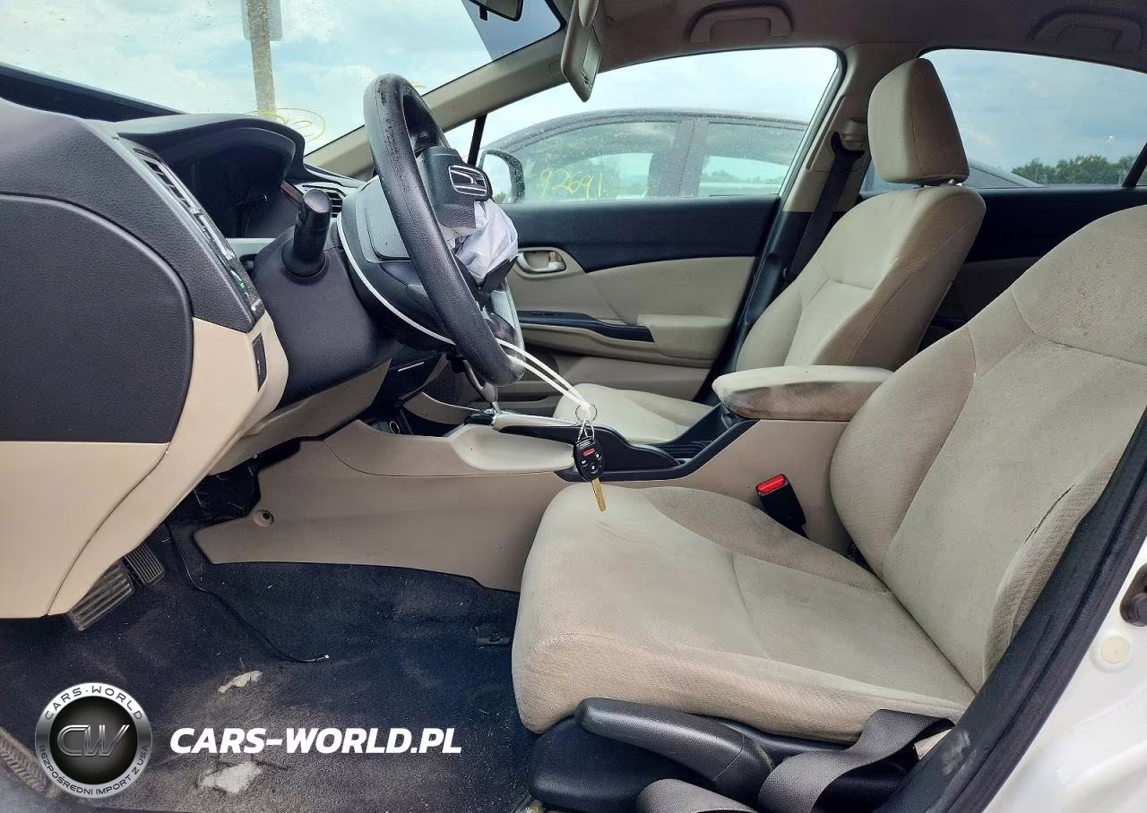 2013 Honda Civic Lx VIN:19XFB2F53DE005189 - 7