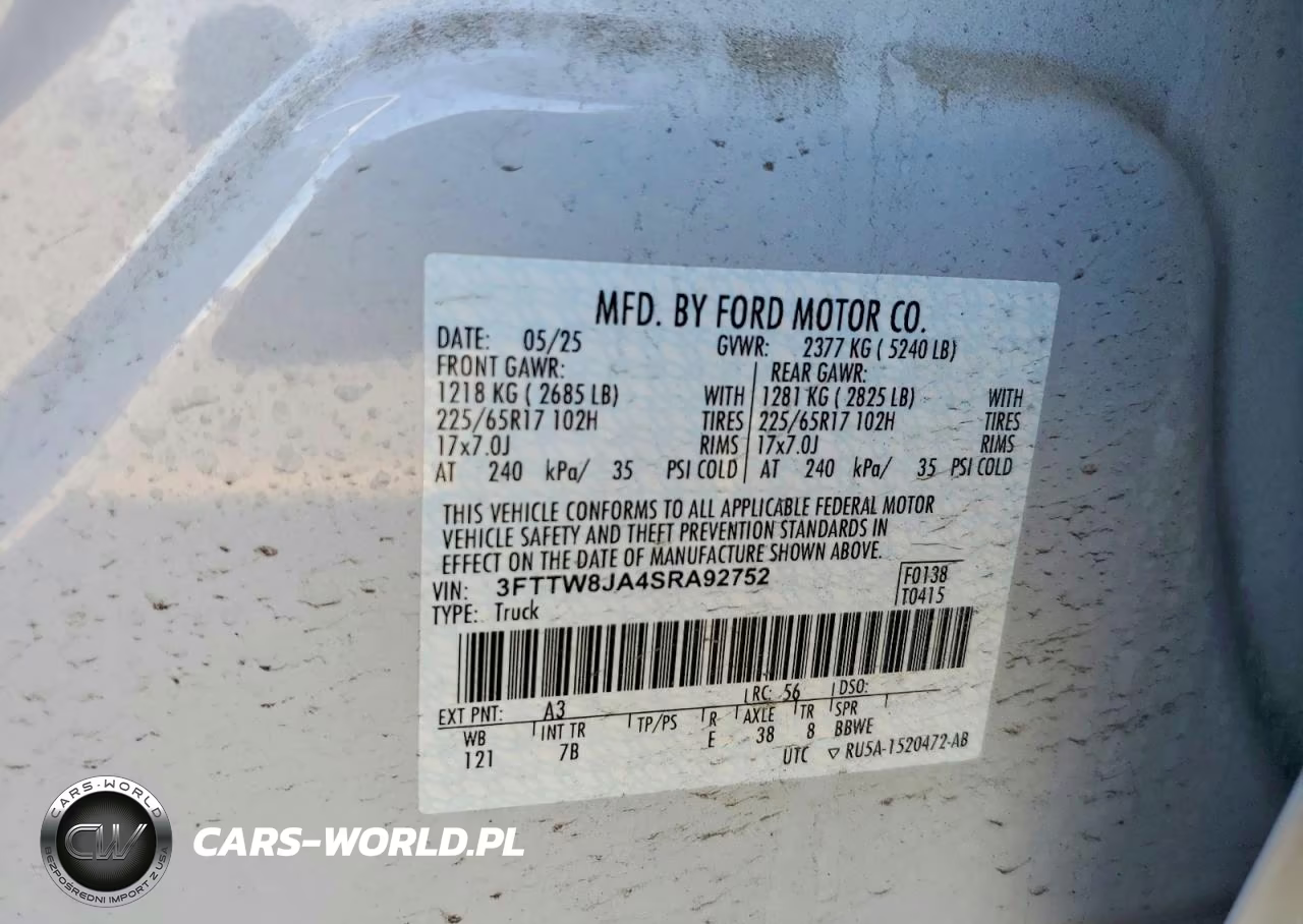 2025 Ford Maverick Xlt VIN:3FTTW8JA4SRA92752 - 13