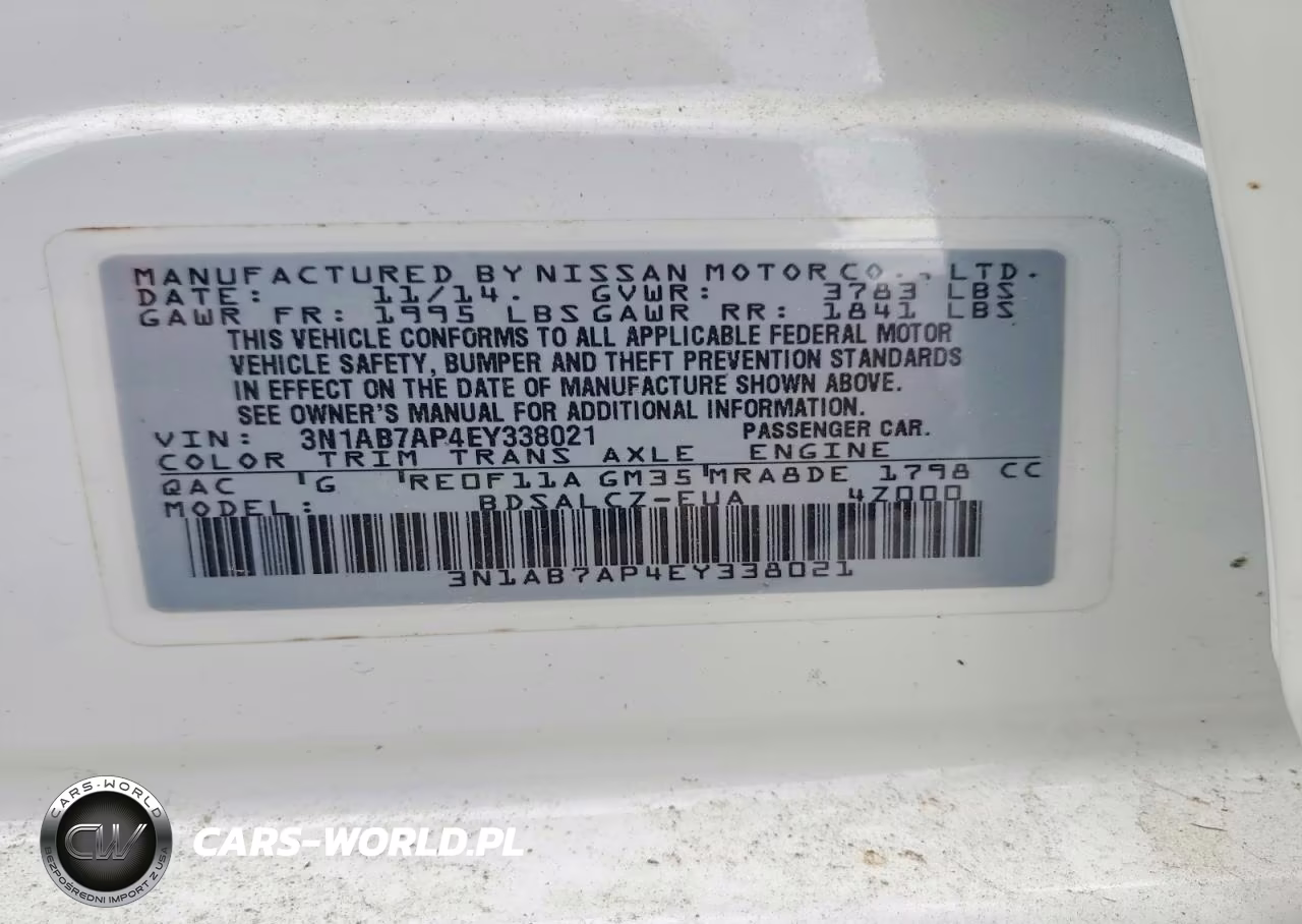 2024 Nissan Sentra S VIN:3N1AB7AP4EY338021 - 12