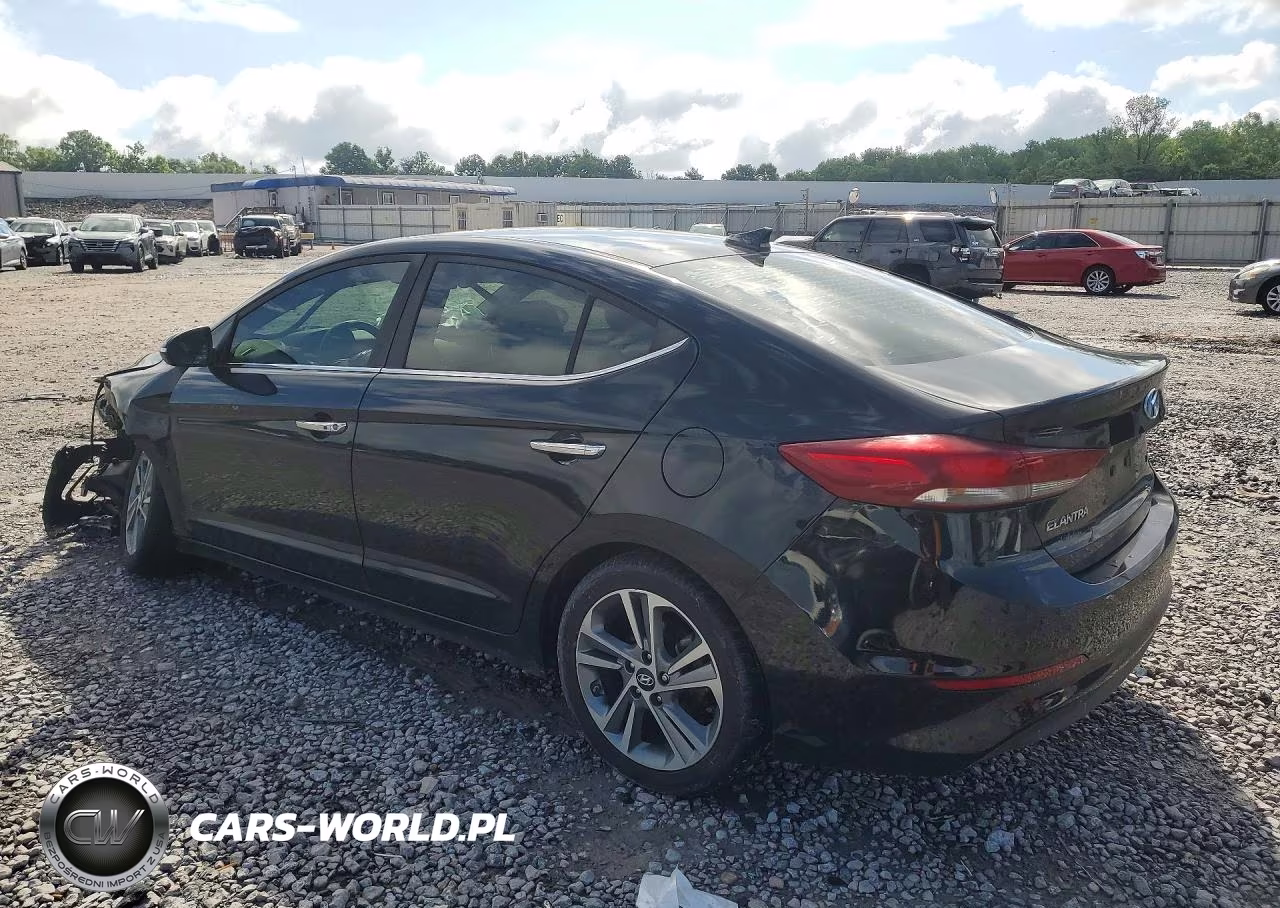 2017 Hyundai Elantra Limited VIN:KMHD84LFXHU074124 - 2