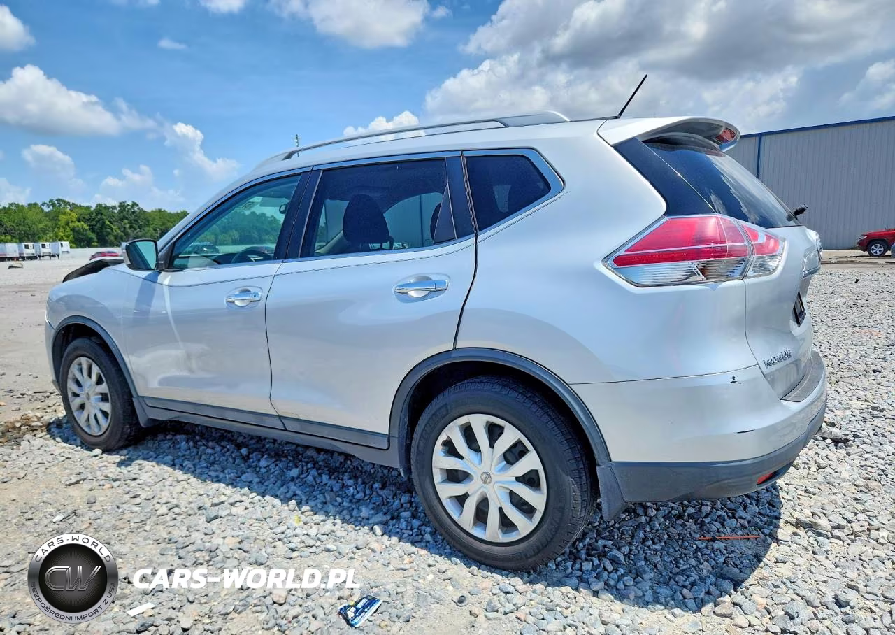 2015 Nissan Rogue Sv VIN:5N1AT2ML7FC807601 - 2