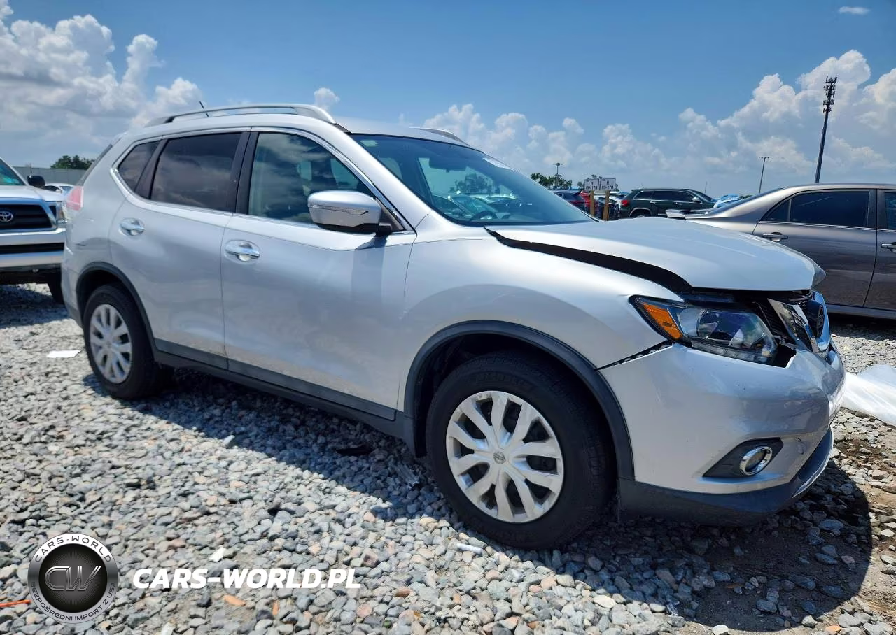 2015 Nissan Rogue Sv VIN:5N1AT2ML7FC807601 - 4