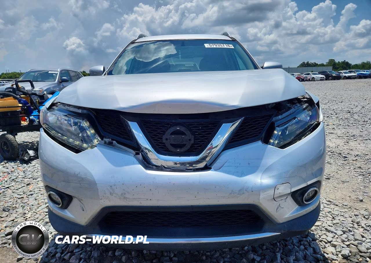 2015 Nissan Rogue Sv VIN:5N1AT2ML7FC807601 - 5
