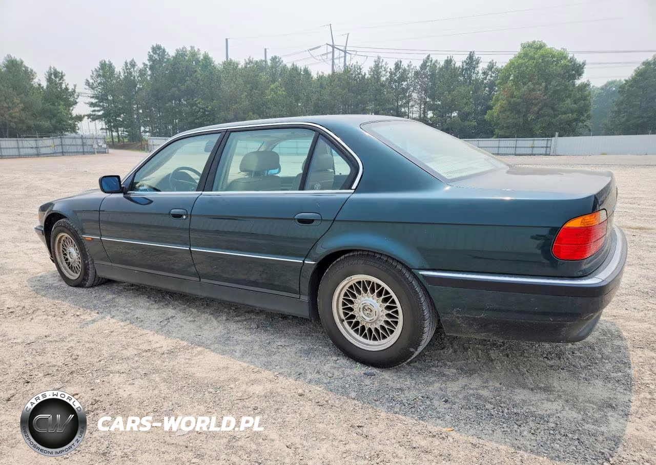1999 BMW 740Li VIN:WBAGH8349YDP07877 - 2