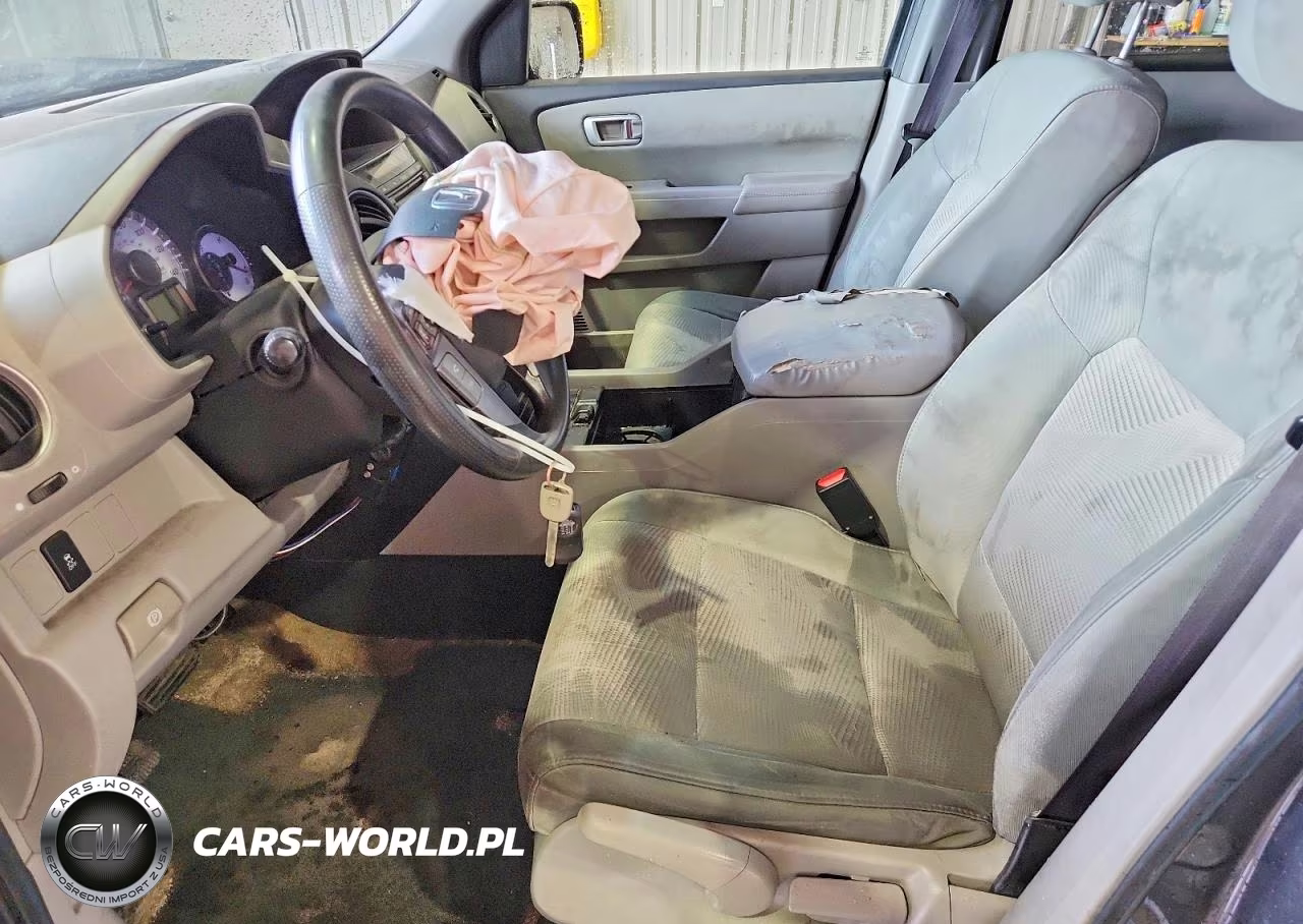 2013 Honda Pilot Lx VIN:5FNYF4H23DB069433 - 7