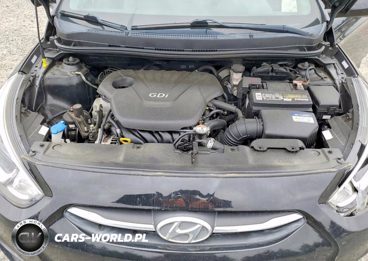 2015 Hyundai Accent Gls VIN:KMHCT4AE9FU934743 - 11