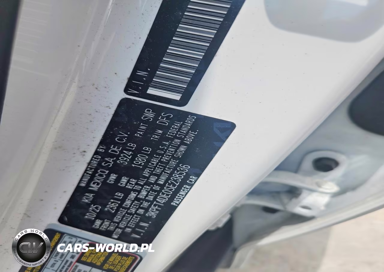2025 Kia K4 Lx VIN:3KPFT4DE0SE238536 - 12