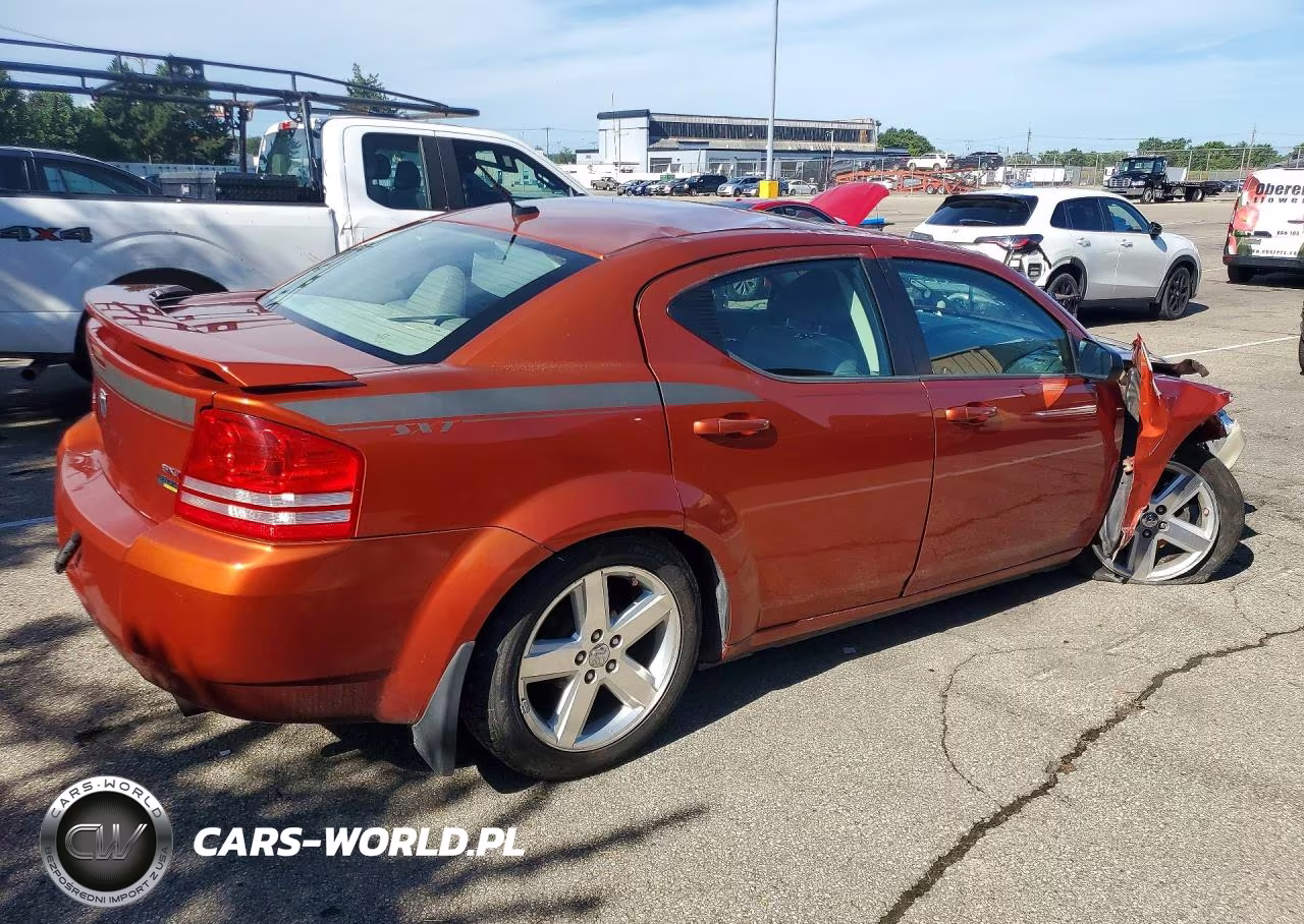 2008 Dodge Avenger Sxt VIN:1B3LC56R48N640624 - 3