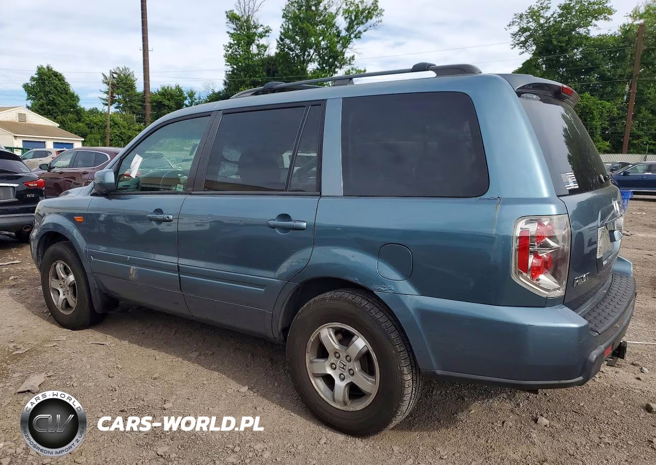 2006 Honda Pilot Ex VIN:2HKYF18706H535608 - 2