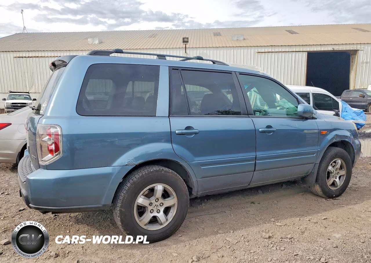 2006 Honda Pilot Ex VIN:2HKYF18706H535608 - 3