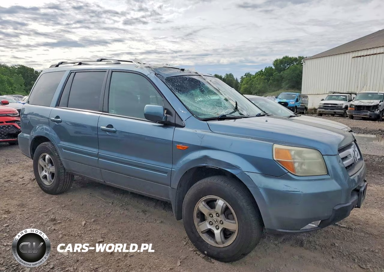 2006 Honda Pilot Ex VIN:2HKYF18706H535608 - 4