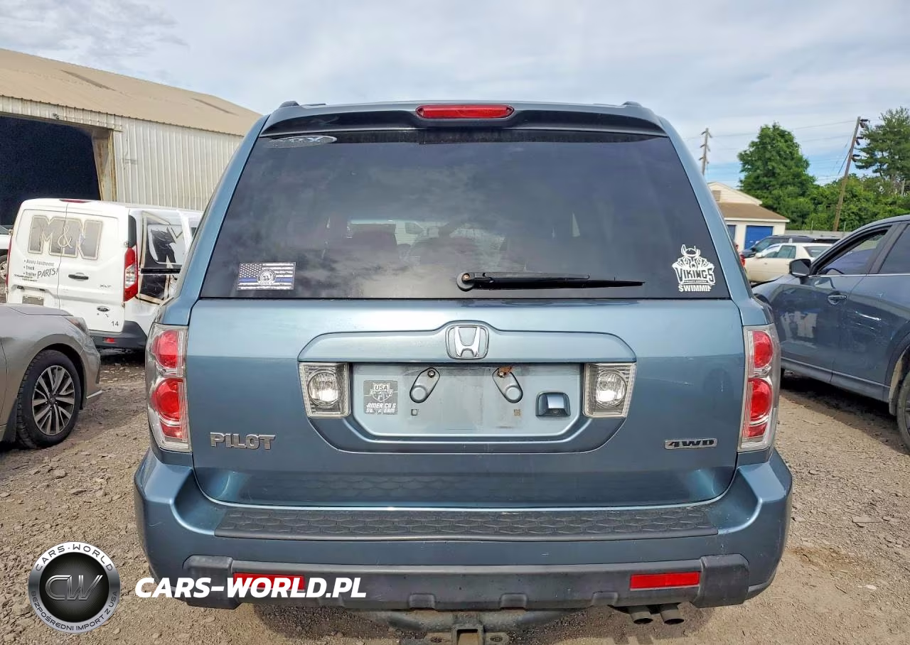 2006 Honda Pilot Ex VIN:2HKYF18706H535608 - 6