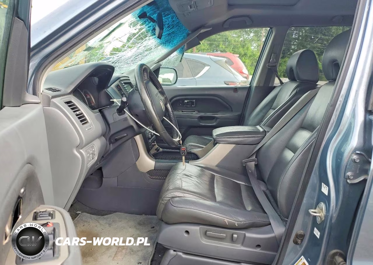 2006 Honda Pilot Ex VIN:2HKYF18706H535608 - 7