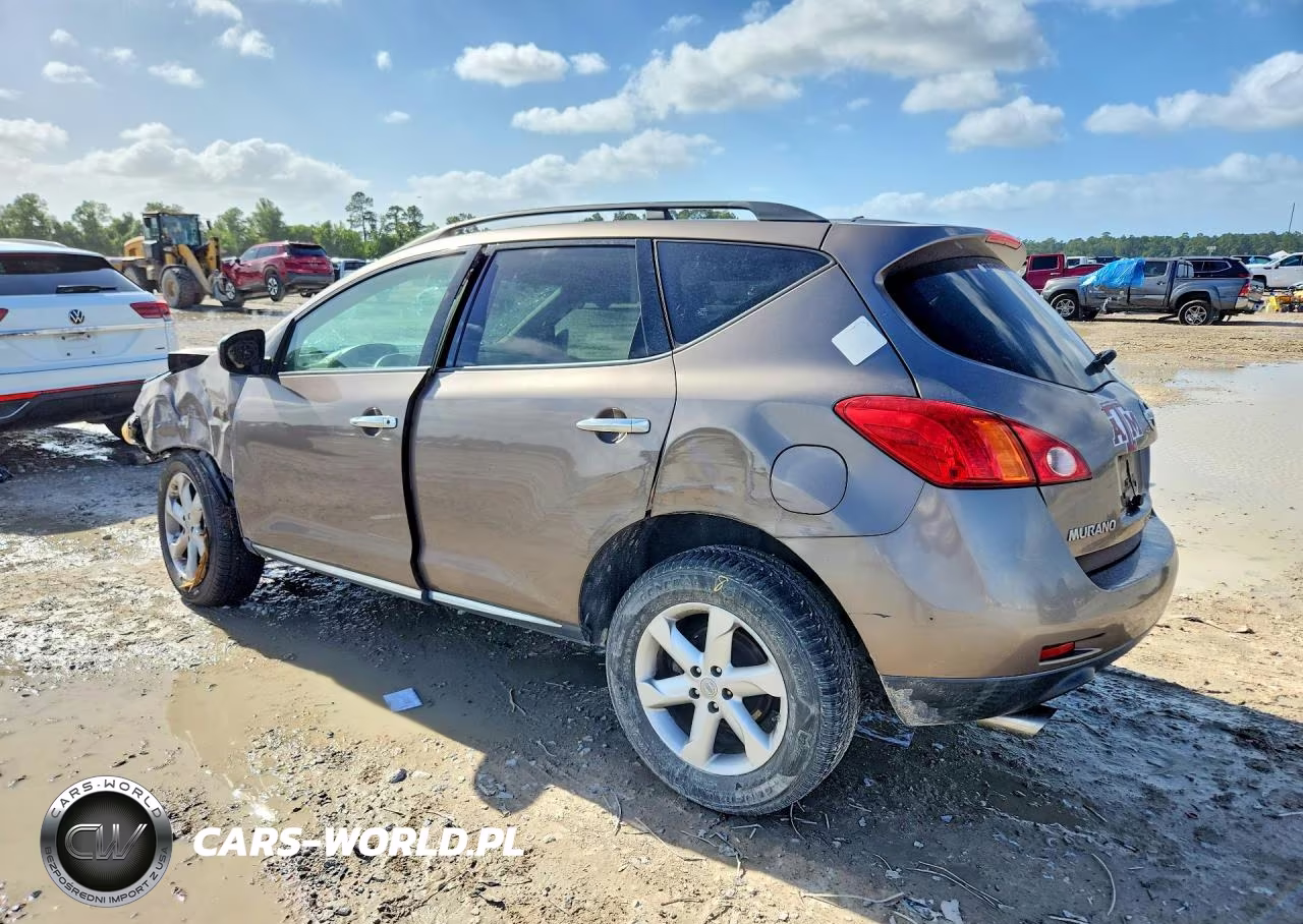 2009 Nissan Murano S VIN:JN8AZ18U39W031880 - 2
