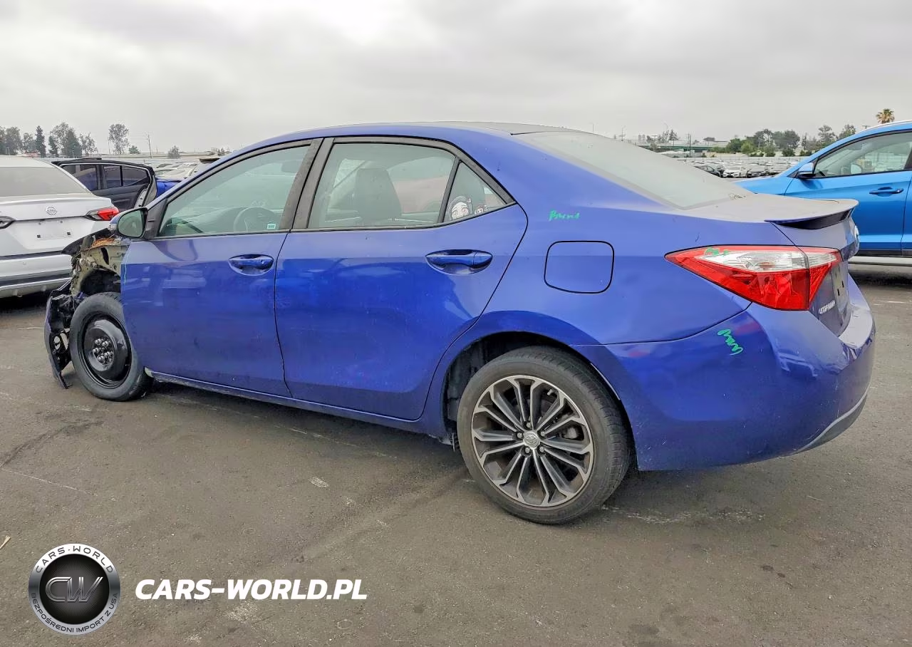 2016 Toyota Corolla S Plus VIN:5YFBURHEXGP423086 - 2