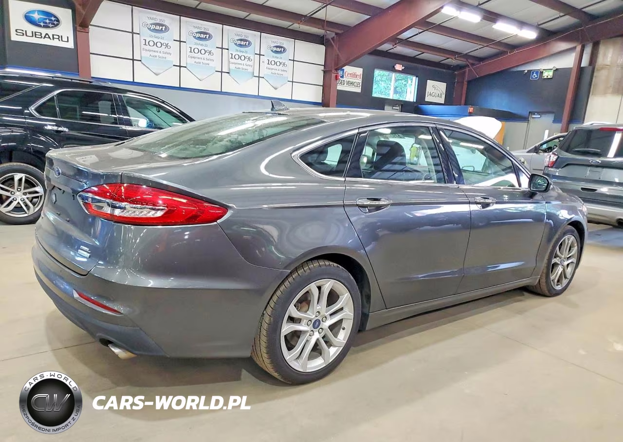 2019 Ford Fusion Sel VIN:3FA6P0CD2KR110383 - 3
