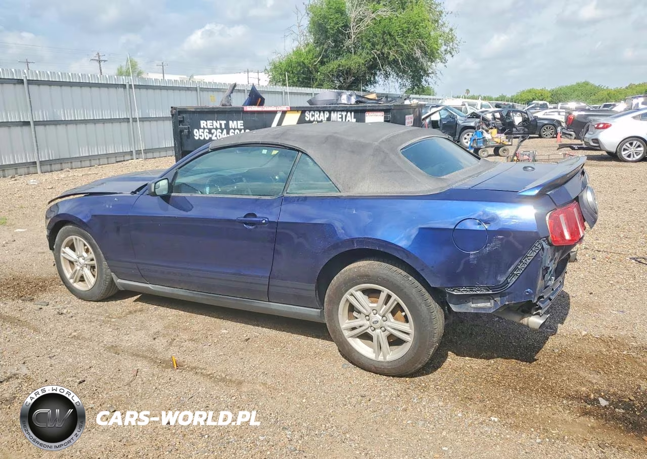 2012 Ford Mustang VIN:1ZVBP8EM8C5201941 - 2