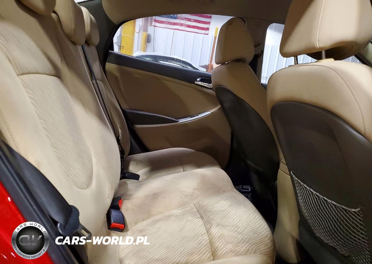 2013 Hyundai Accent Gls VIN:KMHCU4AE5DU436582 - 11