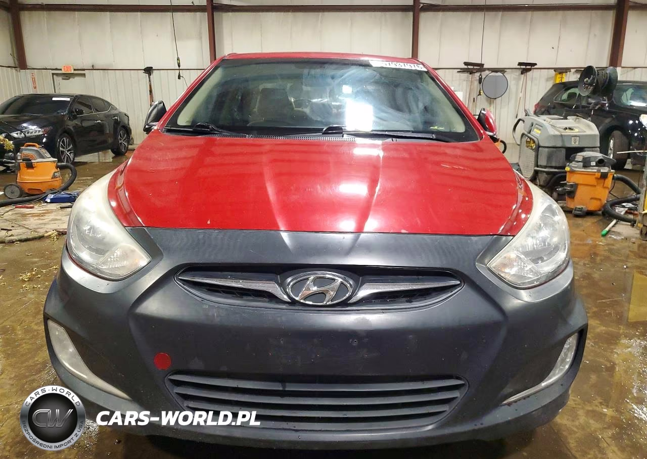 2013 Hyundai Accent Gls VIN:KMHCU4AE5DU436582 - 5