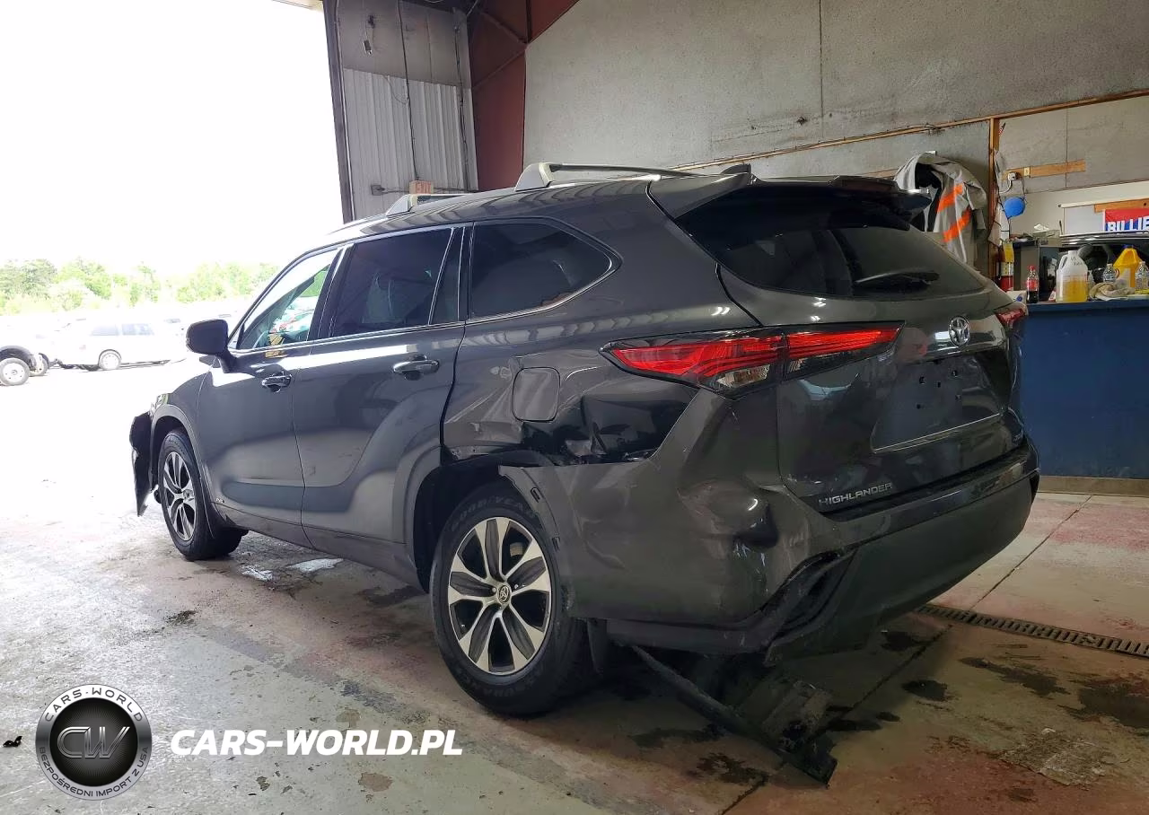 2022 Toyota Highlander Hybrid Xle VIN:5TDGBRCH5NS558736 - 2