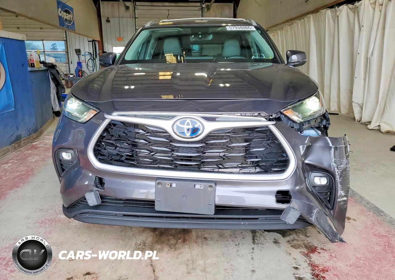 2022 Toyota Highlander Hybrid Xle VIN:5TDGBRCH5NS558736 - 5