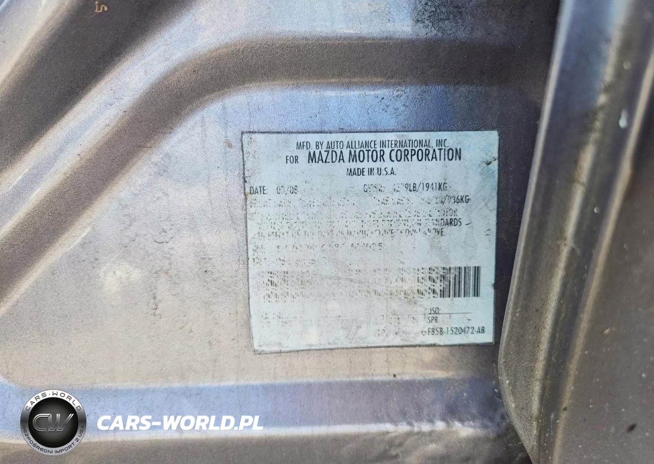 2008 Mazda 6 I VIN:1YVHP80C885M44095 - 12