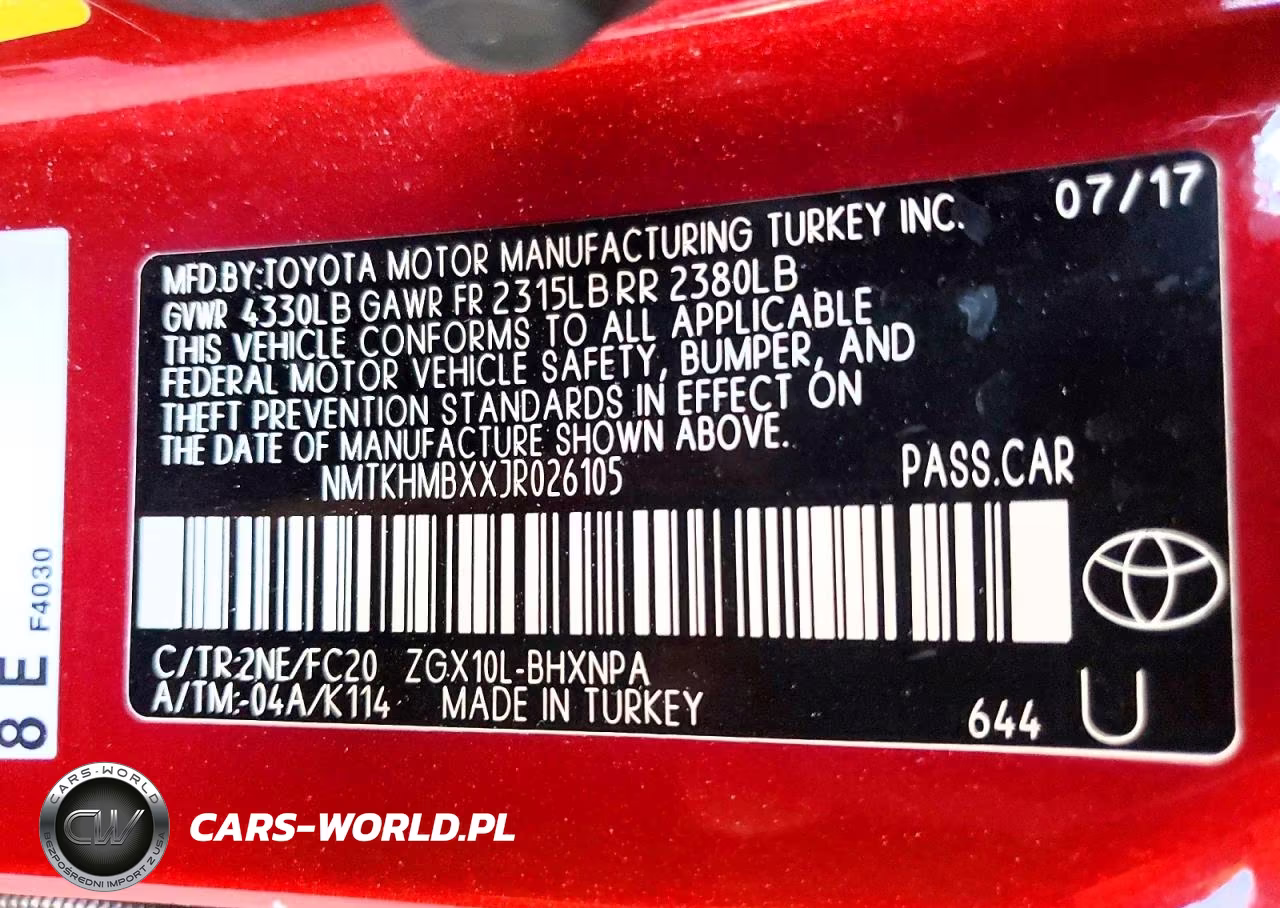2018 Toyota C-Hr Xle Premium VIN:NMTKHMBXXJR026105 - 12