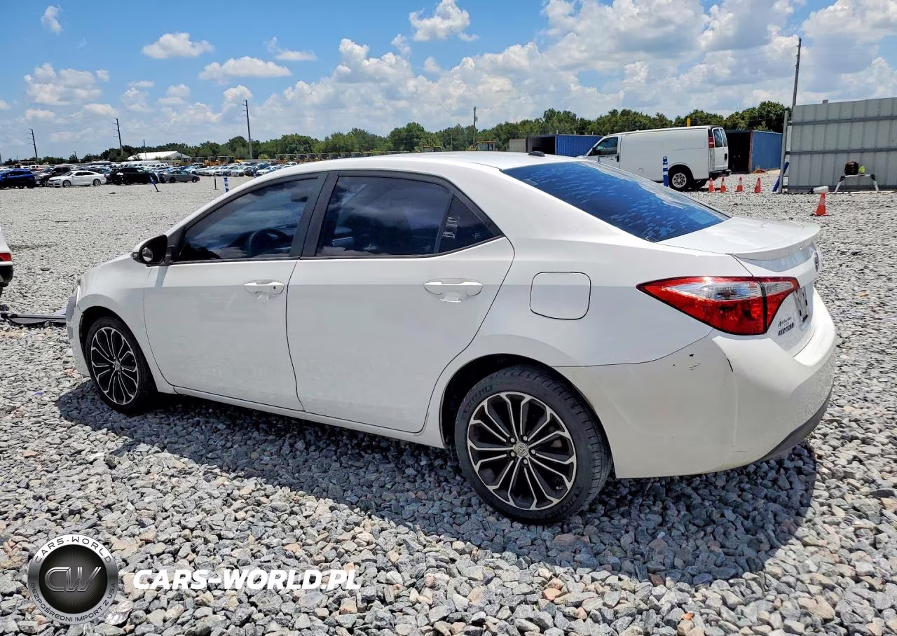 2015 Toyota Corolla S Plus VIN:2T1BURHE1FC395502 - 2