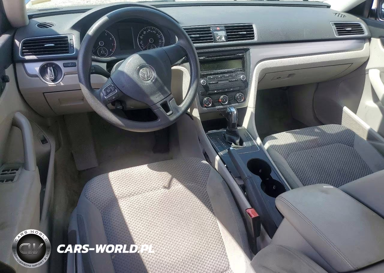 2014 Volkswagen Passat S VIN:1VWAS7A38EC031256 - 8