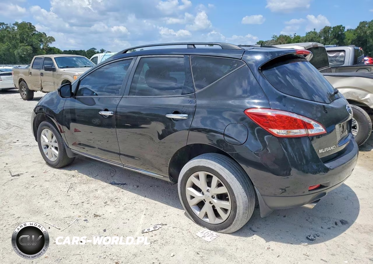 2014 Nissan Murano Sv VIN:JN8AZ1MU9EW408440 - 2