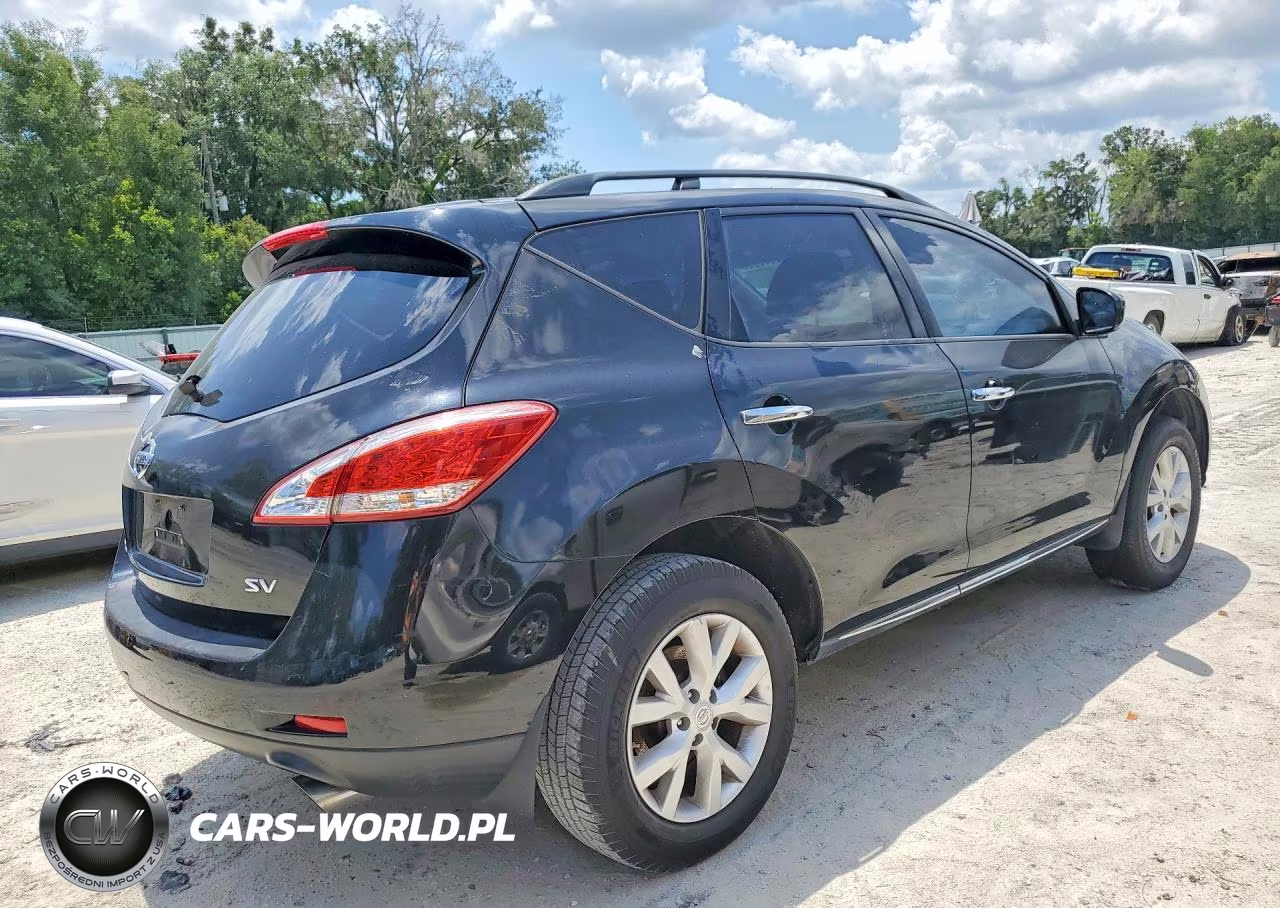 2014 Nissan Murano Sv VIN:JN8AZ1MU9EW408440 - 3