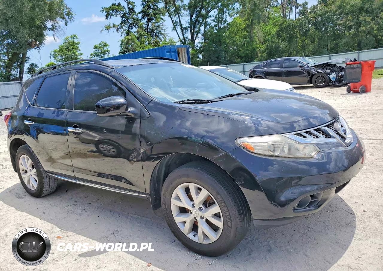 2014 Nissan Murano Sv VIN:JN8AZ1MU9EW408440 - 4