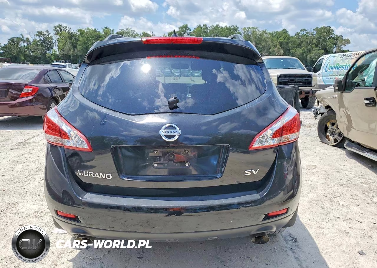 2014 Nissan Murano Sv VIN:JN8AZ1MU9EW408440 - 6