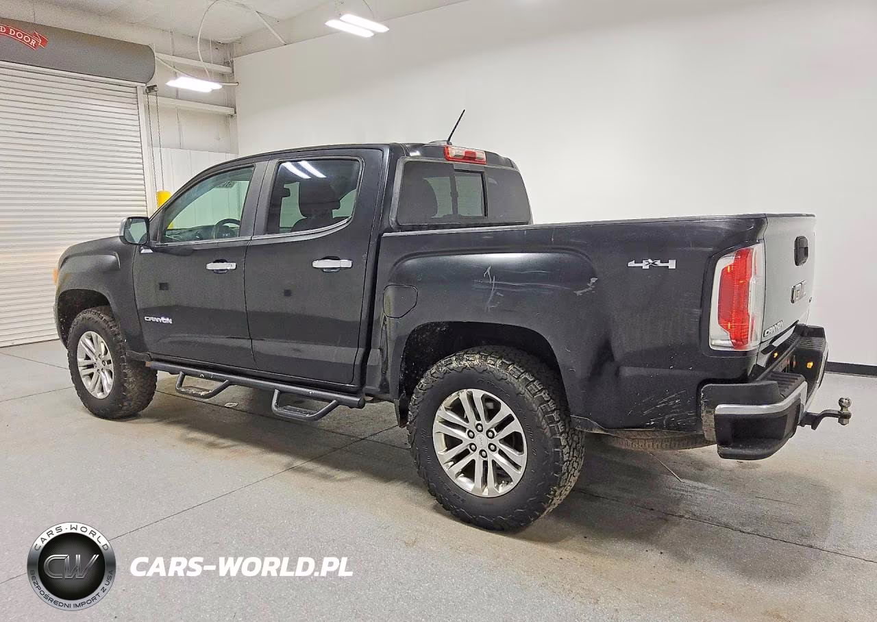 2016 GMC Canyon Slt VIN:1GTG6DE39G1103638 - 2