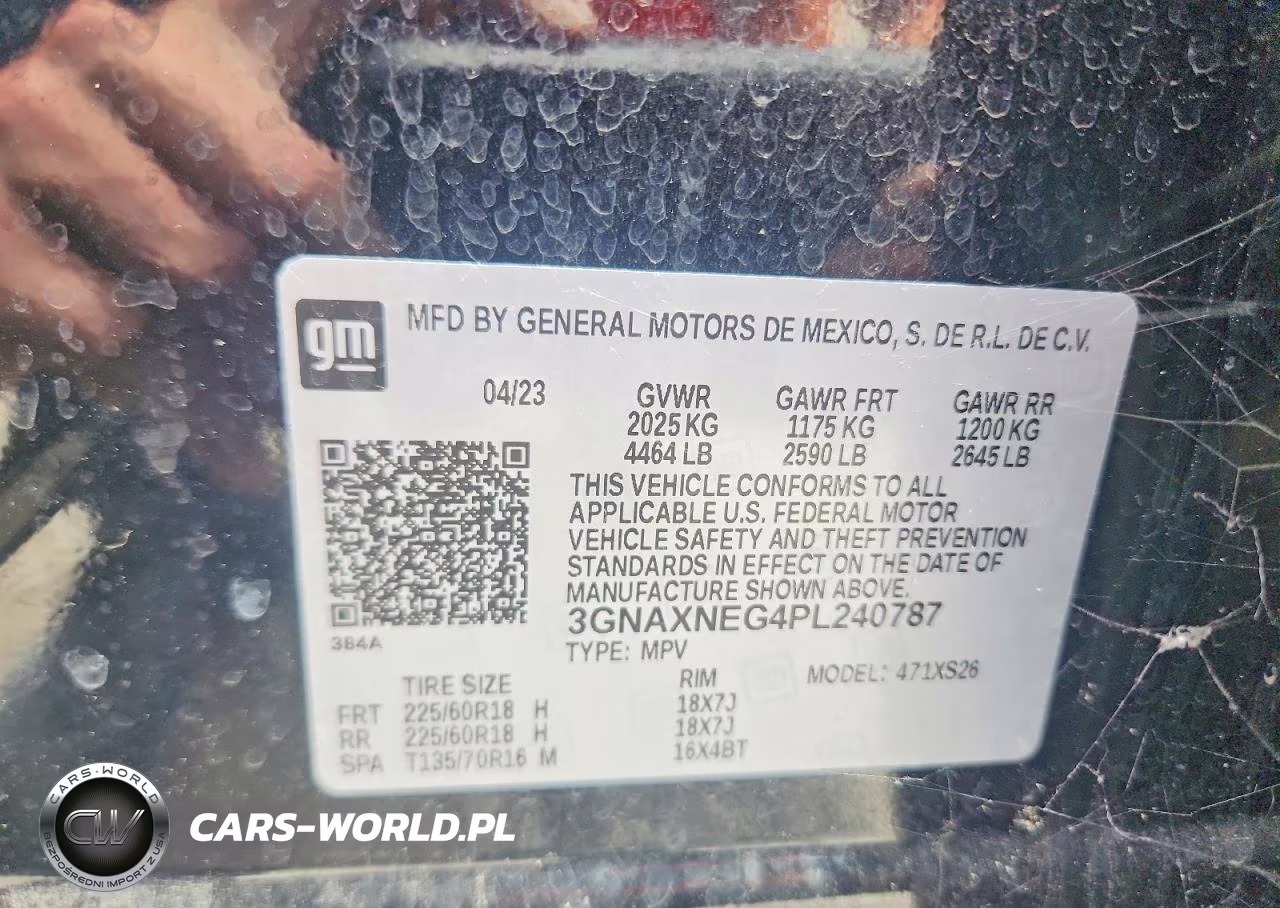 2023 Chevrolet Equinox Premier VIN:3GNAXNEG4PL240787 - 13