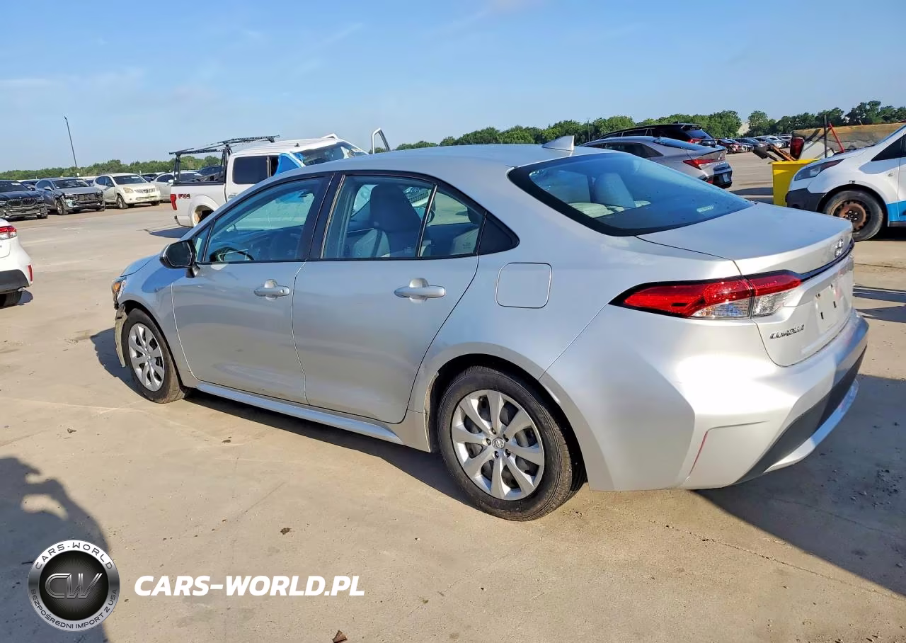 2021 Toyota Corolla Le VIN:5YFEPMAE7MP165753 - 2