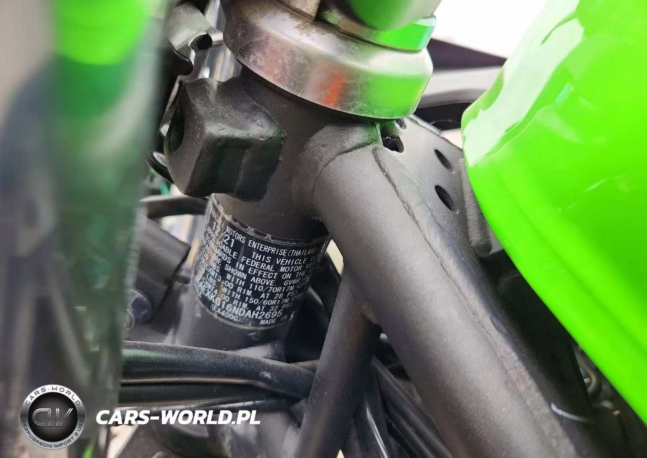 2022 Kawasaki Ex400 VIN:JKAEXKG16NDAH2695 - 10