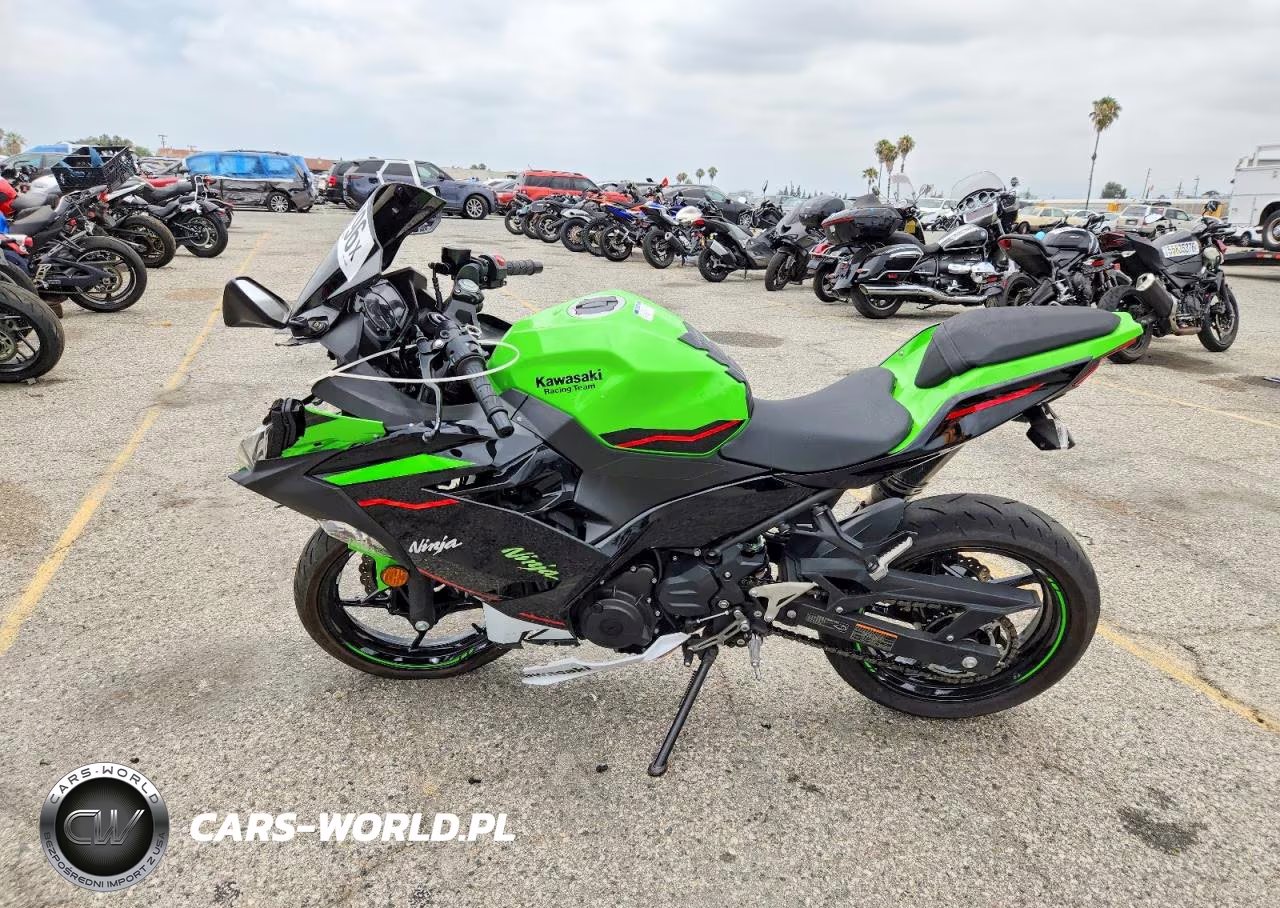 2022 Kawasaki Ex400 VIN:JKAEXKG16NDAH2695 - 3