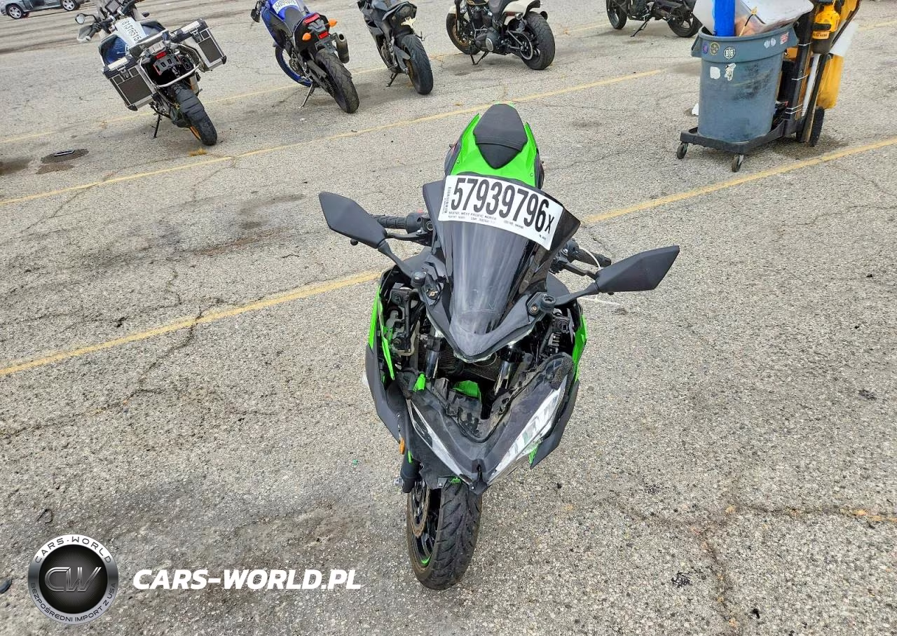 2022 Kawasaki Ex400 VIN:JKAEXKG16NDAH2695 - 5