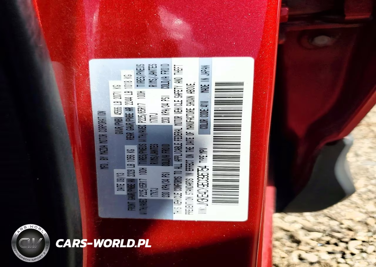 2014 Mazda Cx-5 Touring VIN:JM3KE4CY9E0396754 - 13